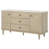 Lucaire 2-door 3-drawer Cultured Marble Top Sideboard Sandstone | Beige | Sandstone | 105965