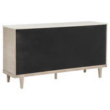 Lucaire 2-door 3-drawer Cultured Marble Top Sideboard Sandstone | Beige | Sandstone | 105965