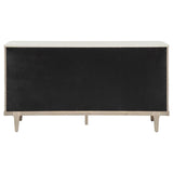 Lucaire 2-door 3-drawer Cultured Marble Top Sideboard Sandstone | Beige | Sandstone | 105965