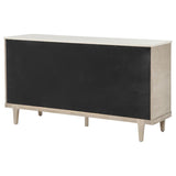 Lucaire 2-door 3-drawer Cultured Marble Top Sideboard Sandstone | Beige | Sandstone | 105965