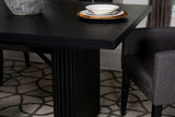 Catherine Rectangular 84-inch Wood Dining Table Black | Black | 106251