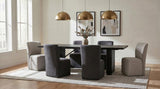 Catherine Rectangular 84-inch Wood Dining Table Black | Black | 106251
