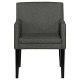 Catherine Upholstered Dining Arm Chair Grey (Set of 2) | Grey | 106252