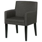 Catherine Upholstered Dining Arm Chair Grey (Set of 2) | Grey | 106252