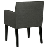Catherine Upholstered Dining Arm Chair Grey (Set of 2) | Grey | 106252