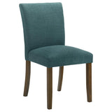 Paxton Upholstered Dining Side Chair Teal Blue (Set of 2) | Blue | Teal Blue | 106377