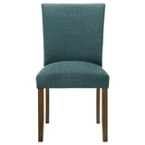 Paxton Upholstered Dining Side Chair Teal Blue (Set of 2) | Blue | Teal Blue | 106377