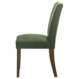 Paxton Upholstered Dining Side Chair Green (Set of 2) | Green | 106378