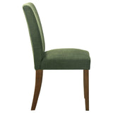 Paxton Upholstered Dining Side Chair Green (Set of 2) | Green | 106378