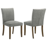 Paxton Upholstered Dining Side Chair Grey (Set of 2) | Grey | 106379