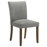 Paxton Upholstered Dining Side Chair Grey (Set of 2) | Grey | 106379