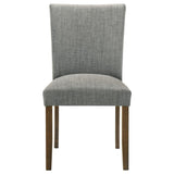 Paxton Upholstered Dining Side Chair Grey (Set of 2) | Grey | 106379