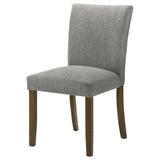 Paxton Upholstered Dining Side Chair Grey (Set of 2) | Grey | 106379