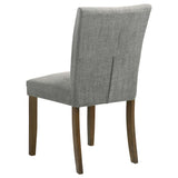 Paxton Upholstered Dining Side Chair Grey (Set of 2) | Grey | 106379