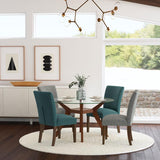 Paxton Upholstered Dining Side Chair Grey (Set of 2) | Grey | 106379