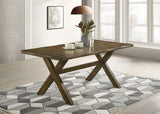 Alston Rectangular 71-inch Dining Table Knotty Nutmeg | Brown | Knotty Nutmeg | 106381