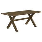 Alston Rectangular 71-inch Dining Table Knotty Nutmeg | Brown | Knotty Nutmeg | 106381