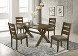 Alston Rectangular 71-inch Dining Table Knotty Nutmeg | Brown | Knotty Nutmeg | 106381
