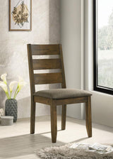 Alston Wood Dining Side Chair Knotty Nutmeg (Set of 2) | King | Brown | Knotty Nutmeg | 106382