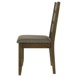 Alston Wood Dining Side Chair Knotty Nutmeg (Set of 2) | King | Brown | Knotty Nutmeg | 106382