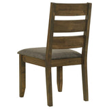 Alston Wood Dining Side Chair Knotty Nutmeg (Set of 2) | King | Brown | Knotty Nutmeg | 106382