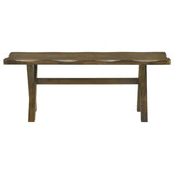 Alston 47-inch Solid Wood Dining Bench Knotty Nutmeg | King | Brown | Knotty Nutmeg | 106383