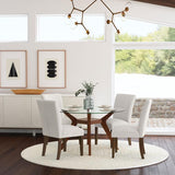 Paxton Upholstered Dining Side Chair Beige (Set of 2) | Beige | 106412