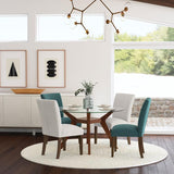 Paxton Upholstered Dining Side Chair Beige (Set of 2) | Beige | 106412
