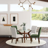 Paxton Upholstered Dining Side Chair Beige (Set of 2) | Beige | 106412