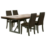 Spring Creek 5-piece Rectangular Dining Table Set Chocolate | 106581-S5
