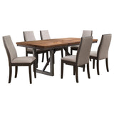 Spring Creek 7-piece Rectangular Dining Table Set Taupe | 7-piece | 106581-S7G