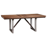 Spring Creek 77-inch Extension Dining Table Natural Walnut | Brown | Natural Walnut | 106581
