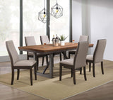 Spring Creek 77-inch Extension Dining Table Natural Walnut | Brown | Natural Walnut | 106581