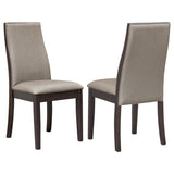 Spring Creek Upholstered Dining Chair Taupe (Set of 2) | Grey Taupe | 106583