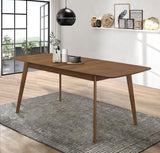 Redbridge 75-inch Extension Leaf Dining Table Natural Walnut | Brown | Natural Walnut | 106591