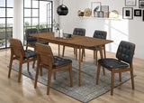 Redbridge 75-inch Extension Leaf Dining Table Natural Walnut | Brown | Natural Walnut | 106591
