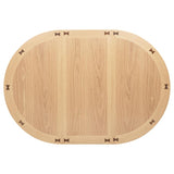 Lavon Oval 60-inch Wood Extension Leaf Dining Table Light Oak | Beige | Light Oak | 106620
