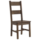 Coleman 5-piece Rectangular Dining Set Rustic Golden Brown | Brown | Rustic Golden Brown | 107041-S5