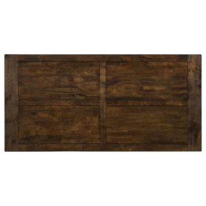 Coleman 9-piece Rectangular Dining Set Rustic Golden Brown