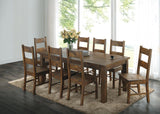 Coleman Rectangular 79-inch Dining Table Rustic Golden Brown | Brown | Rustic Golden Brown | 107041