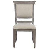Cresswell Upholstered Dining Side Chair Tan (Set of 2) | Grey | Tan / Weathered Taupe | 107452