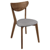 Alfredo 5-piece Butterfly Leaf Dining Set Natural Walnut | Brown | Natural Walnut | 108080-S5