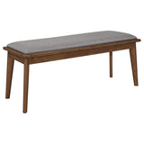 Alfredo 6-piece Butterfly Leaf Dining Set Natural Walnut | Brown | Natural Walnut | 108080-S6