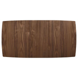 Alfredo 63-inch Extension Leaf Dining Table Natural Walnut | King | Brown | Natural Walnut | 108080