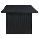Brookmead 100-inch Extension Leaf Dining Table Black | King | Black | 108231