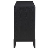 Brookmead 4-door Sideboard Buffet Storage Cabinet Black | King | Black | 108235