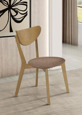 Elowen Wood Dining Side Chair Light Walnut (Set of 2) | Brown | Light Walnut | 108442