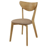 Elowen Wood Dining Side Chair Light Walnut (Set of 2) | Brown | Light Walnut | 108442
