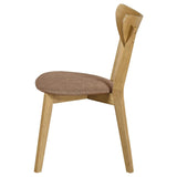 Elowen Wood Dining Side Chair Light Walnut (Set of 2) | Brown | Light Walnut | 108442