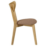 Elowen Wood Dining Side Chair Light Walnut (Set of 2) | Brown | Light Walnut | 108442
